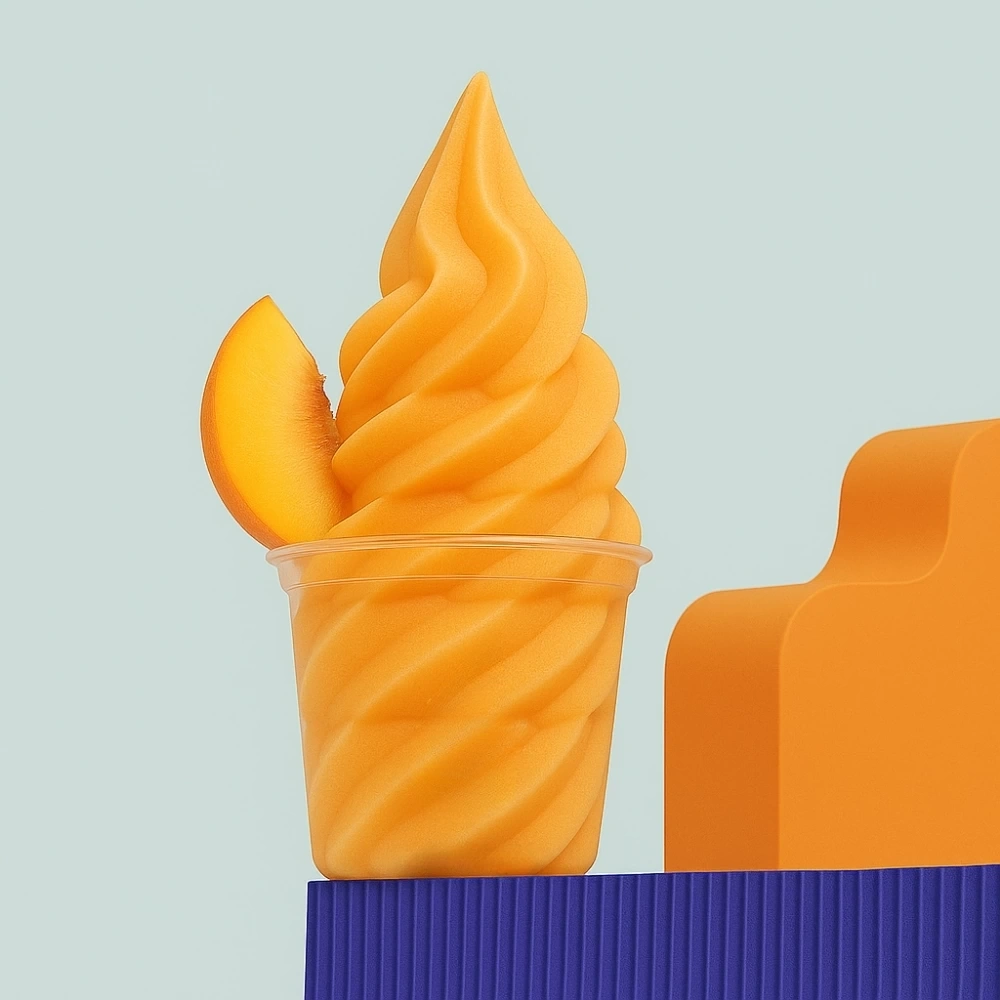 Şeftali Soft Dondurma Tozu (1125gr/3lt Su)