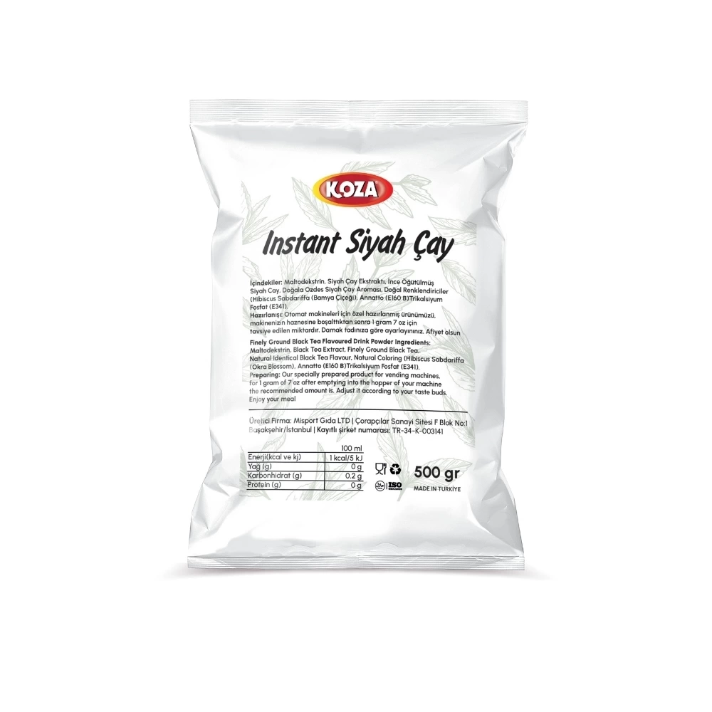 Instant Siyah Çay (500 gr)