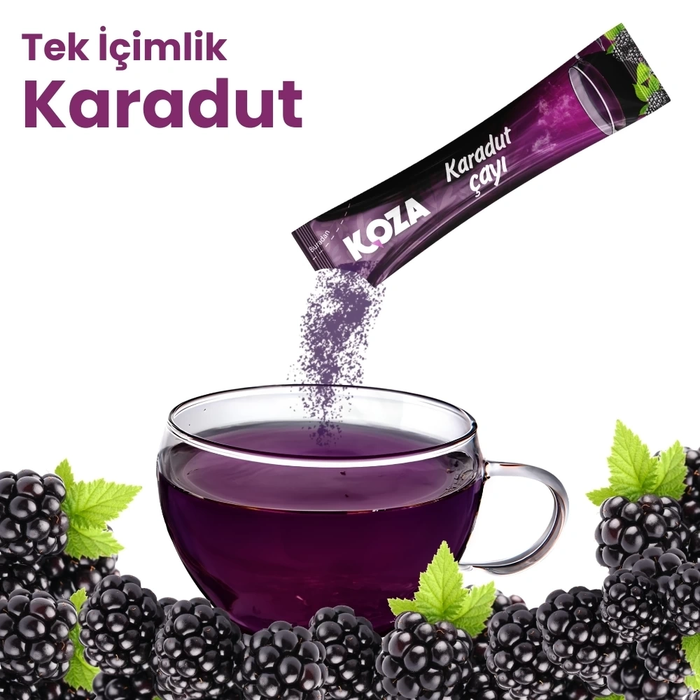 Tek İçimlik Karadut Bitki Çayı (15 stick)
