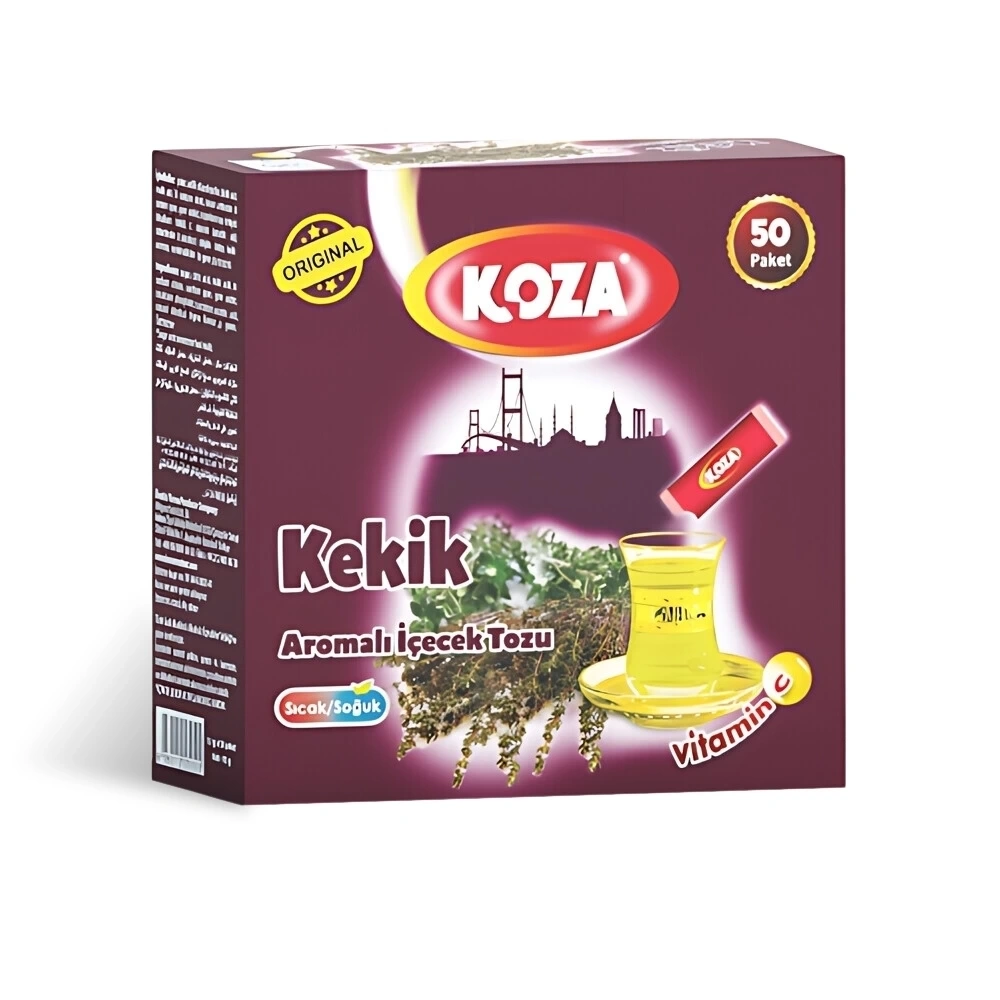 Tek İçimlik Kekik Aromalı Toz İçecek