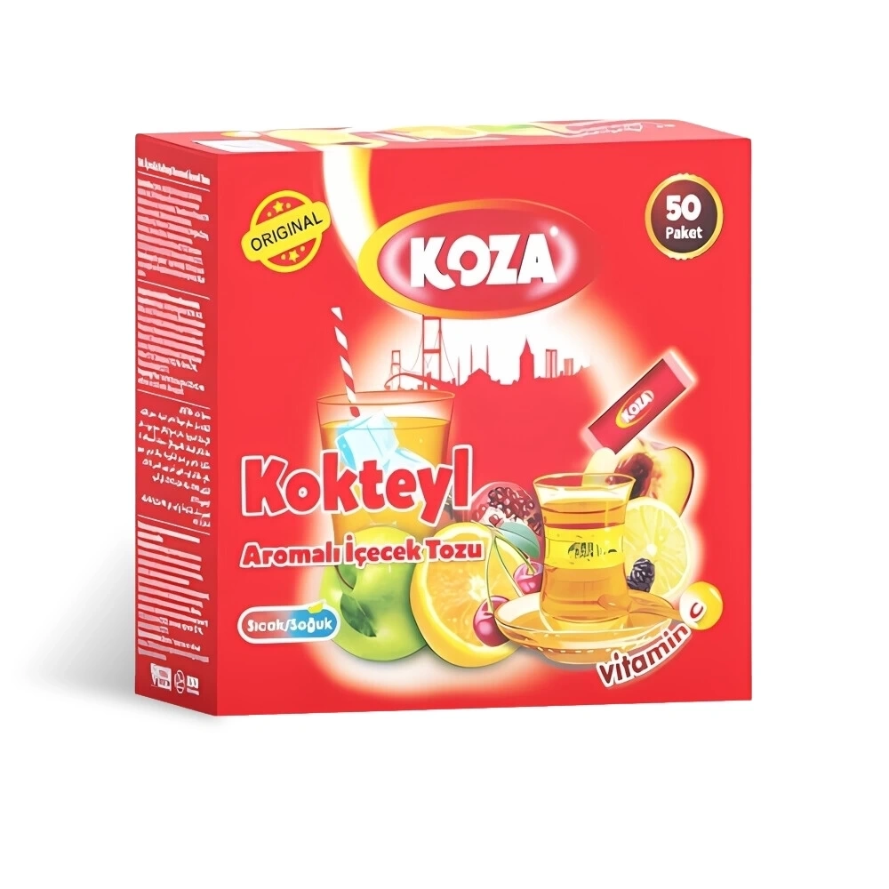 Tek İçimlik Kokteyl Aromalı Toz İçecek