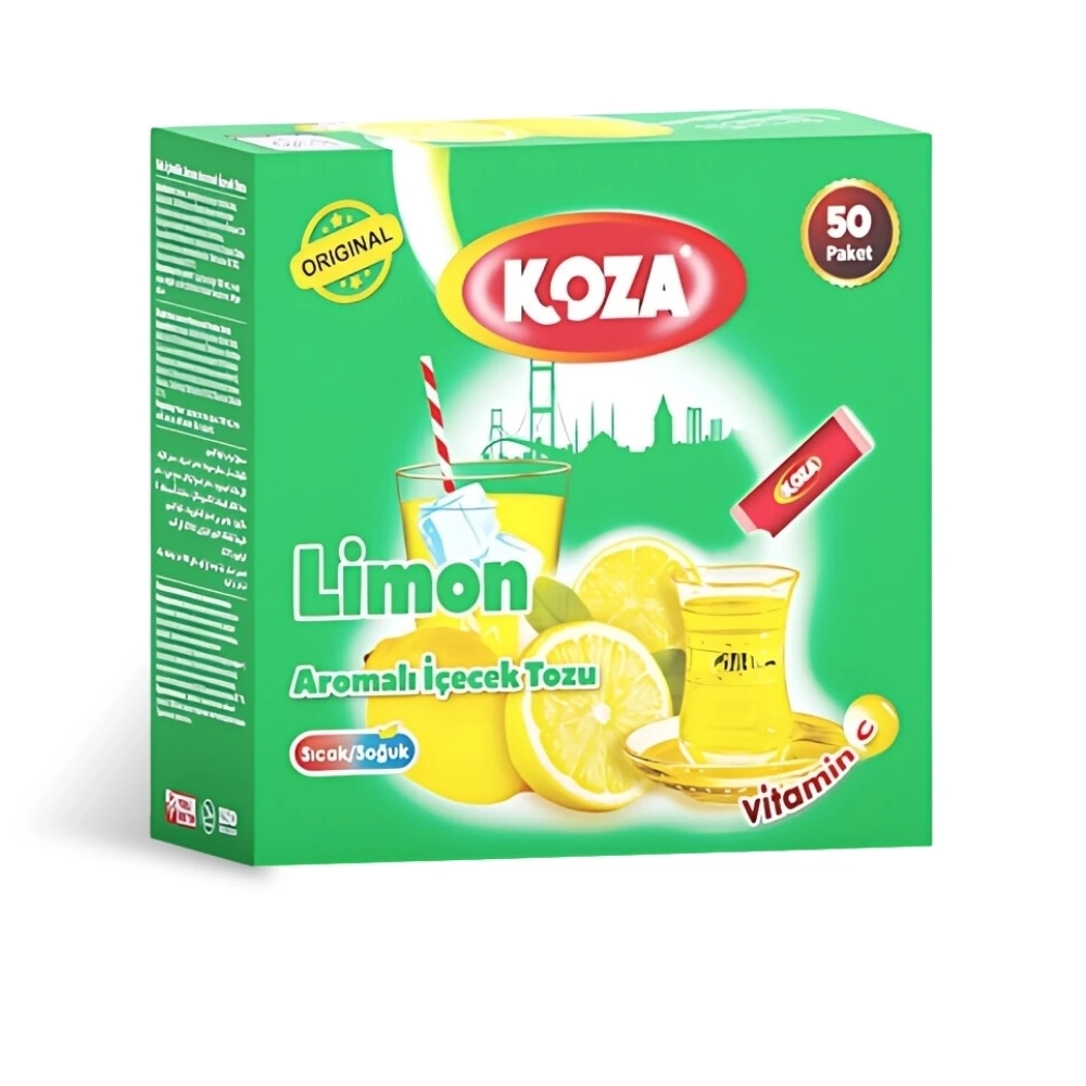 Tek İçimlik Limon Aromalı Toz İçecek