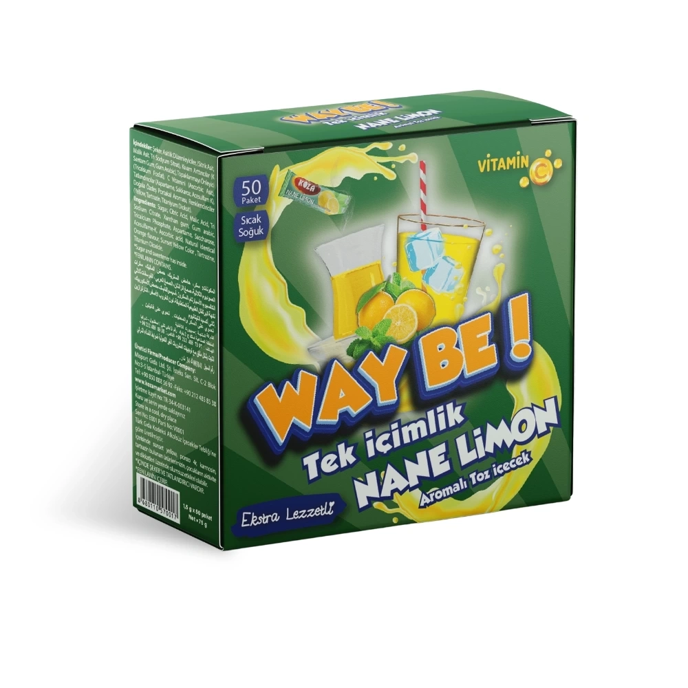 Tek İçimlik Nane Limon