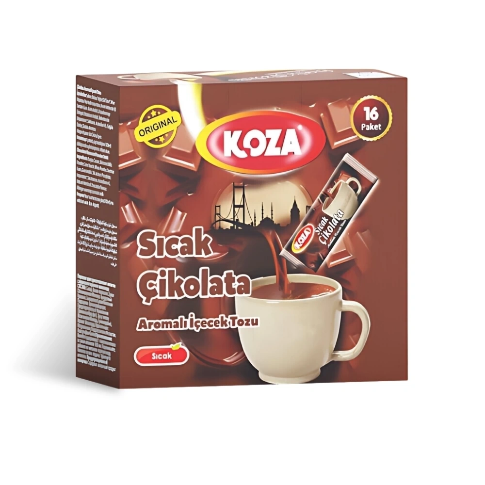 Tek İçimlik Sıcak Çikolata Aromalı Toz İçecek