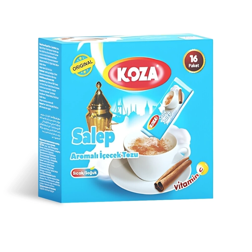 Tek İçimlik Salep Aromalı Toz İçecek