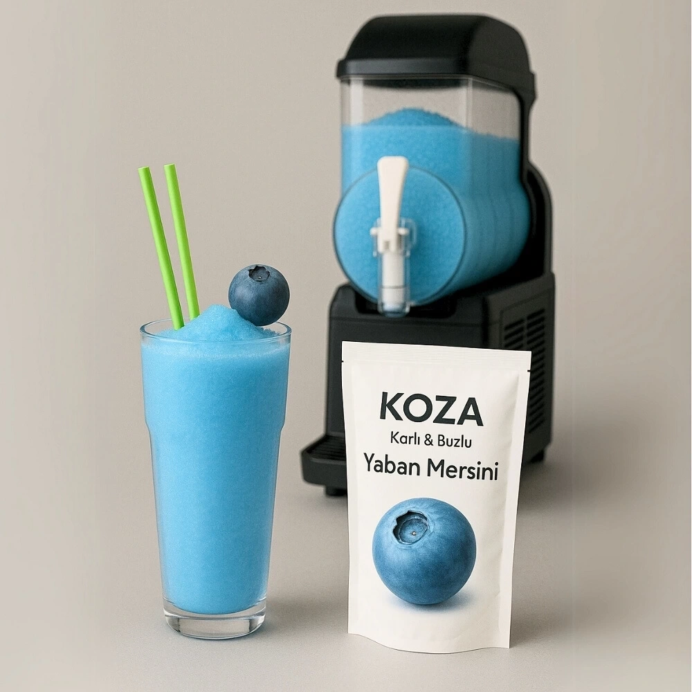 Yaban Mersini Aromalı Karlı Buzlu Tozu (1250gr/10lt Su)