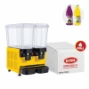 Samixir Çift Gözlü Şerbetlik Makinesi + 3 Koli Pulpy Limonata ve 3 Koli Karadut Konsantresi