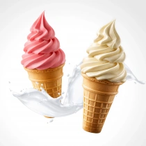 Soft Dondurma (Süt İle)