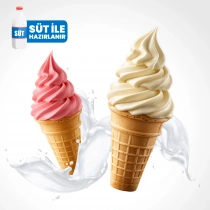Soft Dondurma (Süt İle)