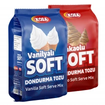 Koza Soft Dondurma (Süt İle)