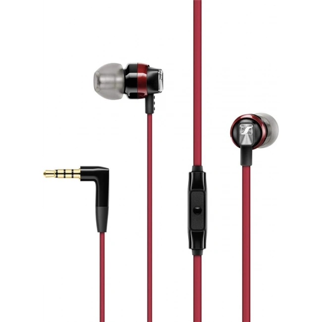 Sennheiser CX 300S Kulak İçi Kulaklık, Tek Tuşlu Akıllı Kumanda ile - Kırmızı