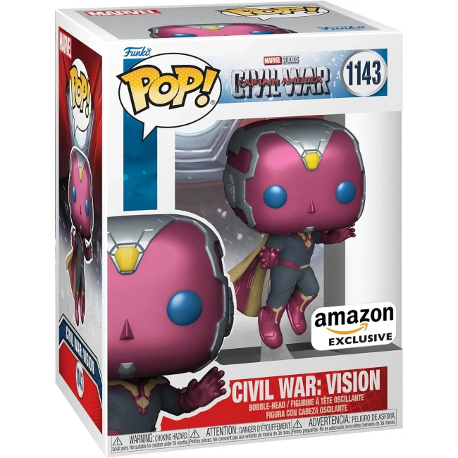 Funko Pop! Marvel: Civil War Build A Scene - Vision