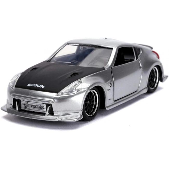 Jada Toys Hızlı ve Öfkeli 2009 Nissan 370Z 1:32 Ölçekli Metal Model Araç, Gümüş