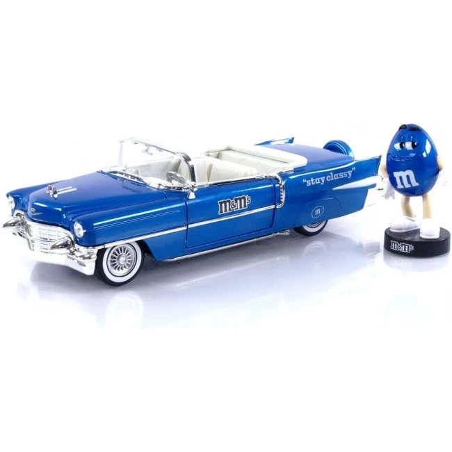Jada Toys M&Ms 1:24 Ölçekli 1956 Cadillac El Dorado Dökme Metal Araba