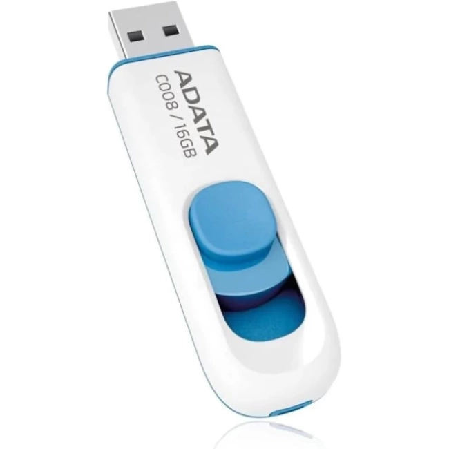 ADATA C008 16 GB USB 2.0 Geri Çekilebilir Kapaksız Flash Bellek