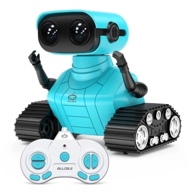 Allcele Şarj Edilebilir Robot Oyuncak Açık mavi Standard