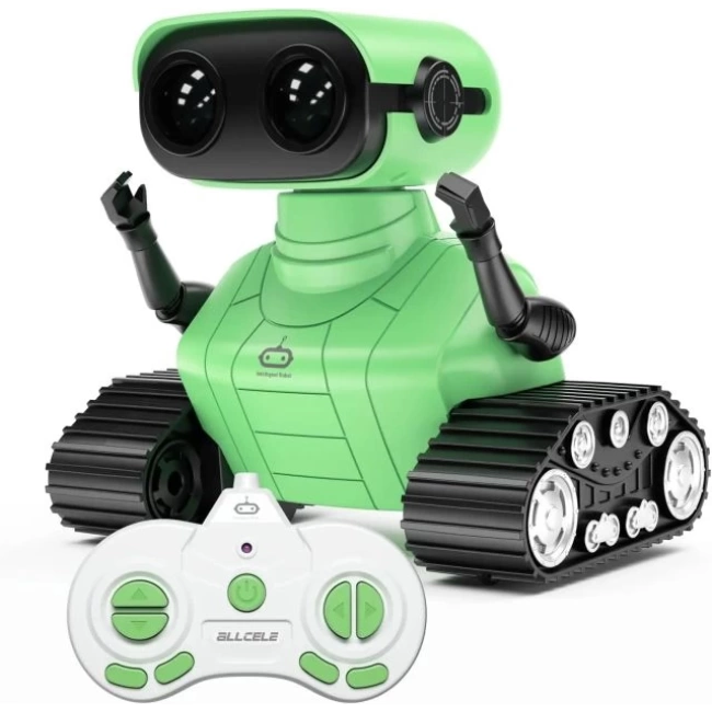 ALLCELE Uzaktan Kumandalı RC Robot Yeşil Standard