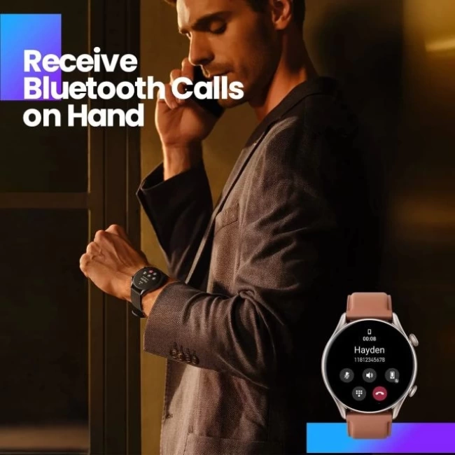 Amazfit GTR 3 Pro Akıllı Saat Brown Leather GTR 3 Pro