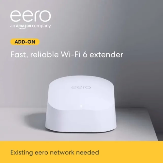 Amazon Eero 6 Çift Bant Ağ Wi-Fi 6 Genişletici 1 extender