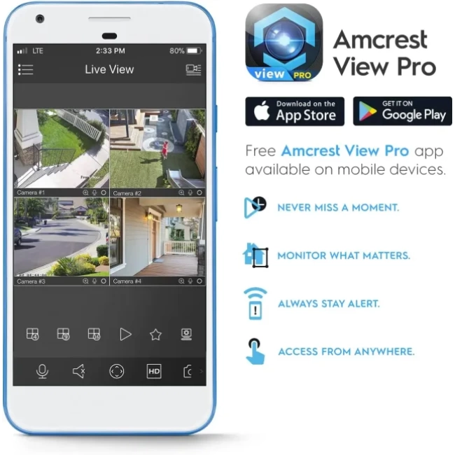 Amcrest 5MP POE Kamera