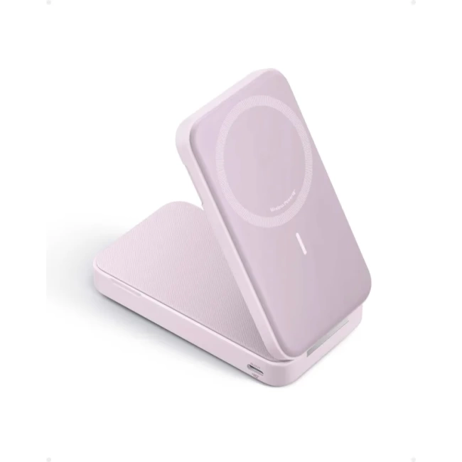 Anker MagGo Güç Bankası - iPhone 15/14/13 Serisi Pink