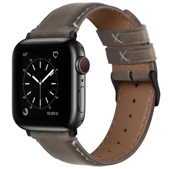 Apple Watch ile Uyumlu Fullmosa Retro Deri Kordonlar