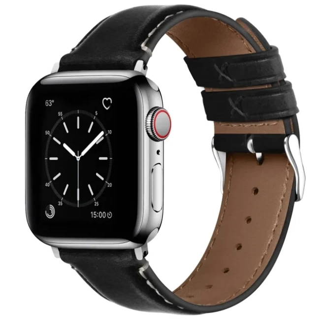 Apple Watch ile Uyumlu Fullmosa Retro Deri Kordonlar