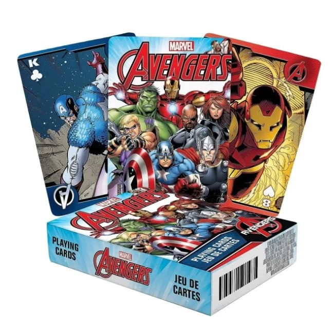 AQUARIUS Marvel Avengers Temalı Oyun Kartları Destesi