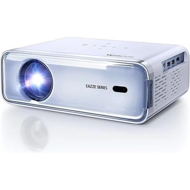 Aurzen Akıllı Projektör WiFi ve Bluetooth, Netflix-Resmi-Lisanslı Dolby Ses 1080P