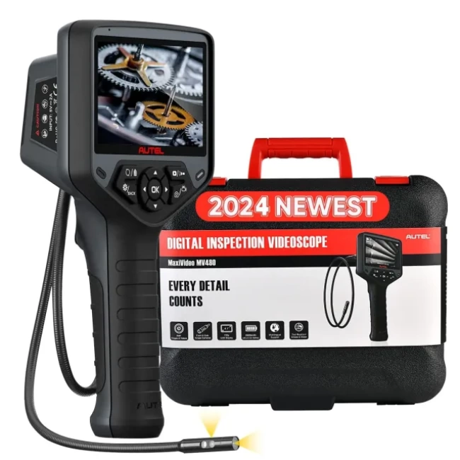 Autel MaxiVideo HD Çift Kamera 360° Dönebilen Gözetim Kamerası MV480