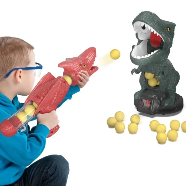 Babyhome Hareketli Dinozor Atış Oyuncakları Navy