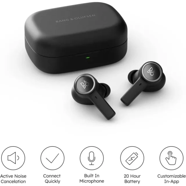 Bang & Olufsen Beoplay EX - Kablosuz Bluetooth Kulaklık Black Anthracite Earphones One Size