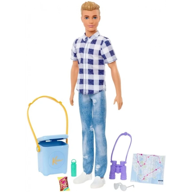 Barbie Bebek Ken ile Kamp Seti