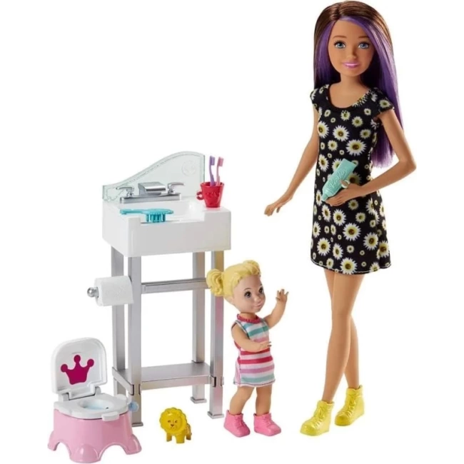 Barbie Kaptan Bebek Bakıcıları