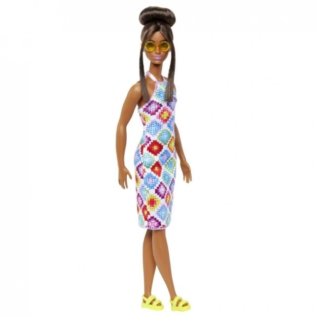Barbie Siyah Saçlı Fashionistas Oyuncak Bebek #210