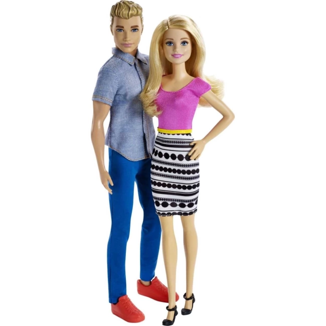 Barbie ve Ken Bebek Bir Arada! Doll 2-Pack