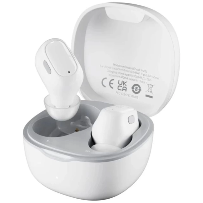 Baseus Bowie WM01 True Wireless Earbuds Bluetooth Kulaklık Beyaz