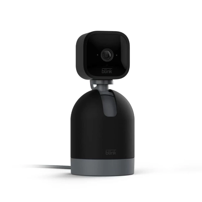 Blink Mini Pan-Tilt Kamera - Dönen İç Mekan Kamerası, Siyah