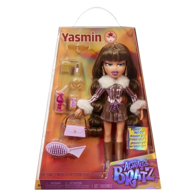 Bratz Alwayz Yasmin Fashion Bebek 10 Aksesuar ve Posterler