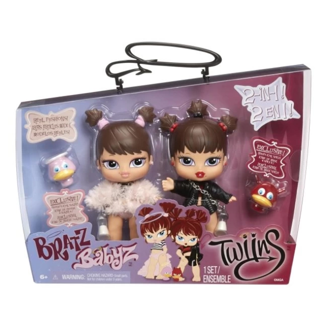 Bratz Babyz Twiins Phoebe ve Roxxi Moda Bebekleri