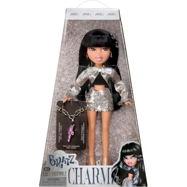 Bratz Charmz Jade Moda Bebeği ve Koleksiyonluk Charm Bilekliği