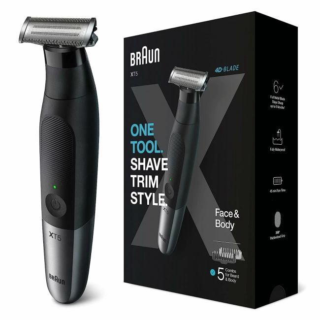 Braun Series XT5 – Sakal Düzeltici, Elektrikli Tıraş Makinesi