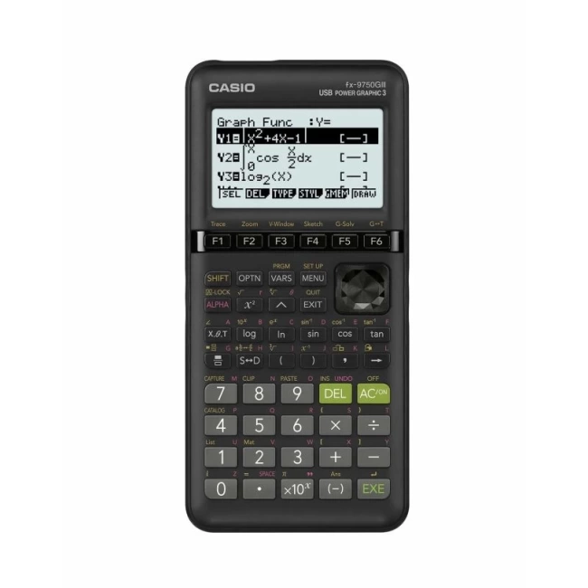 Casio fx-9750GIII Standart Grafik Hesap Makinesi Black