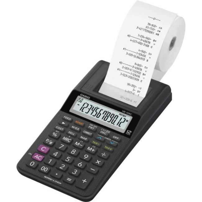 Casio HR-10RC Baskı Hesap Makinesi Printing Calculator