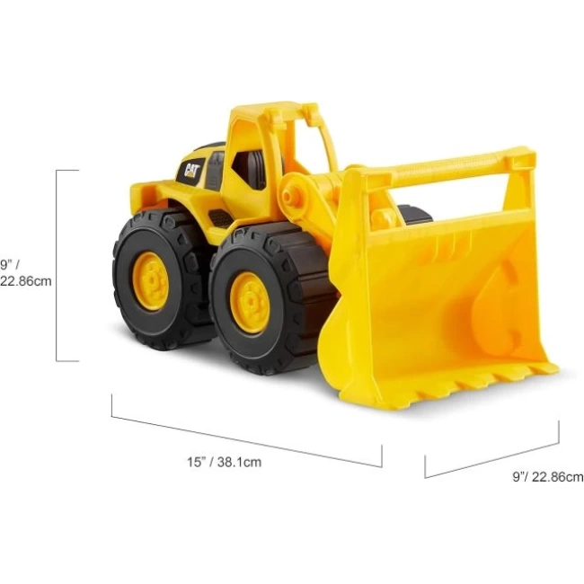 CAT İnşaat Oyuncakları Dayanıklı İnşaat Makineleri Tough Rigs Wheel Loader