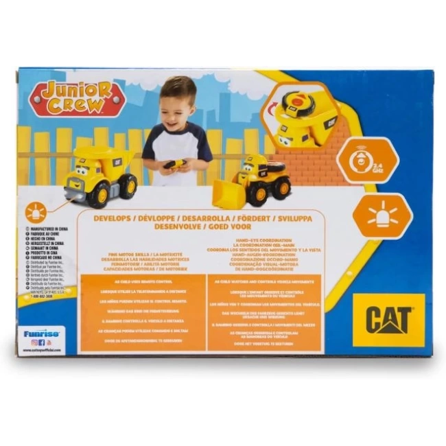 CAT Junior Crew Lil Movers Uzaktan Kumandalı Kamyon Loader