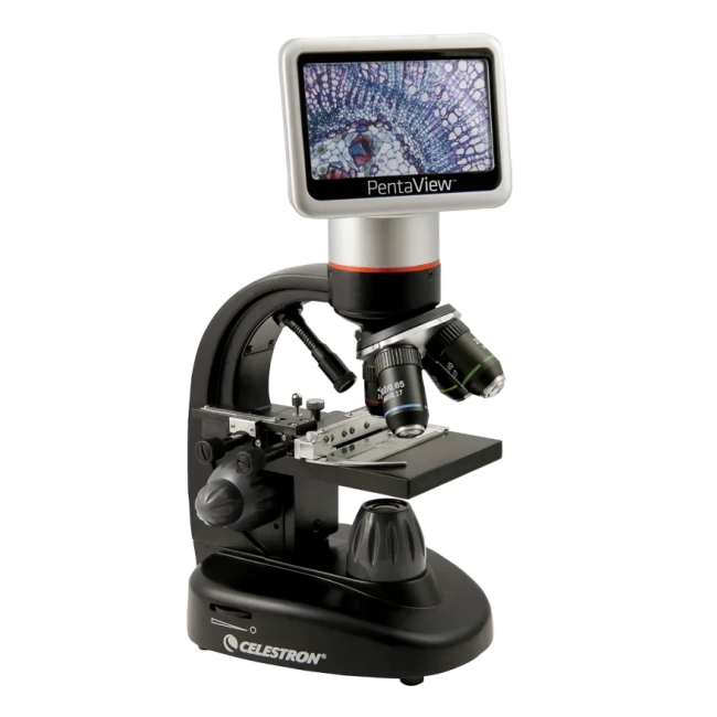 Celestron LCD Dijital Mikroskop II Dahili 5MP Dijital Kamera PentaView LCD Digital Micro