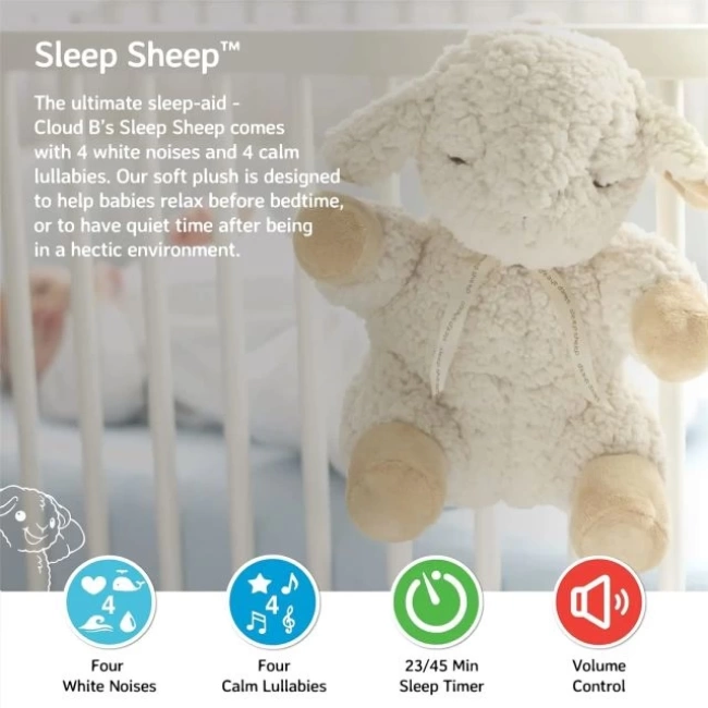 Cloud b Sevimli Doldurulmuş Hayvan ve Göçebe Gece Lambası