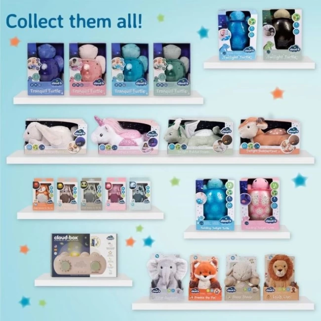 Cloud b Travel Sakinleştirici Işıklı Rahatlatıcı Ses Makinesi Sweet Dreamz on the Go - Dog