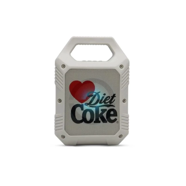 Coca-Cola Hafif Mini Parti Hoparlörü Kırmızı
